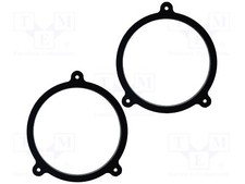 Lautsprecheradapter aus MDF 165mm Mercedes CL W203 T&uuml;ren hinten