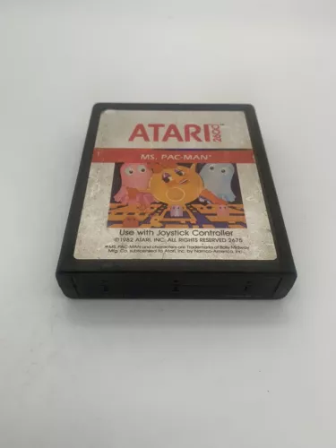 Ms. Pac-Man (Atari 2600, 1982) Cart Only (No Side Label)