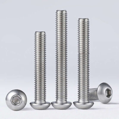 M1.6 M2 M2.5 M3-M16 A2 Stainless Steel Button Head Allen Key Socket Bolts