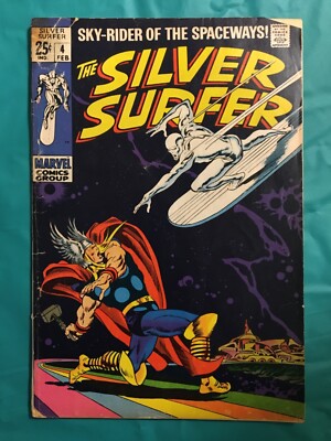 アメコミ 4冊 SILVER SURFER THOR 1960-70年代 s-l400.jpg