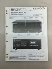 Kenwood DP-MF7 Original Service Manual Free Shipping