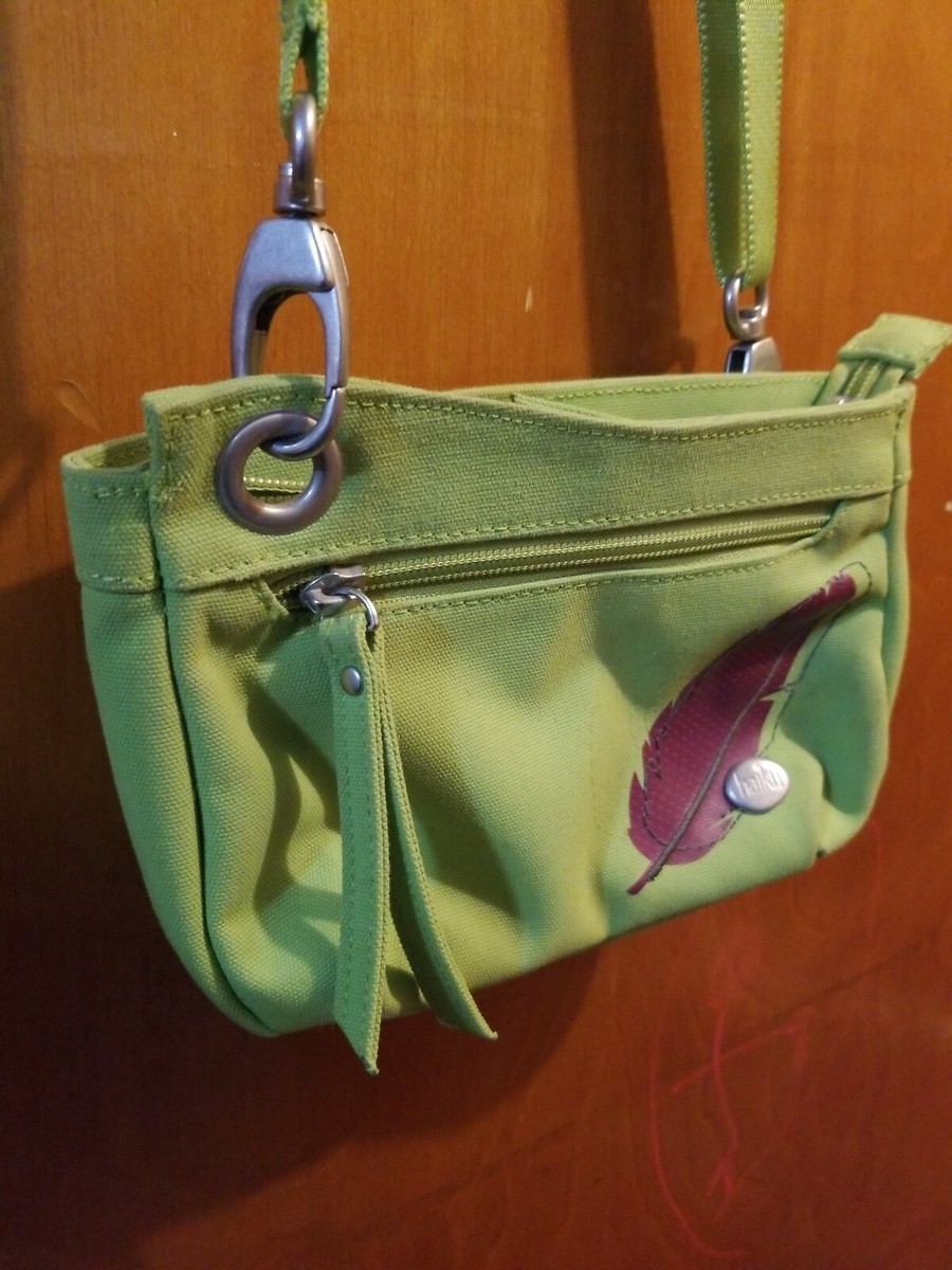 Haiku To Go Convertible Bag Eco-Friendly Messenger Style Crossbody Purse Green To-Go Convertible - Haiku Bags main image 3
