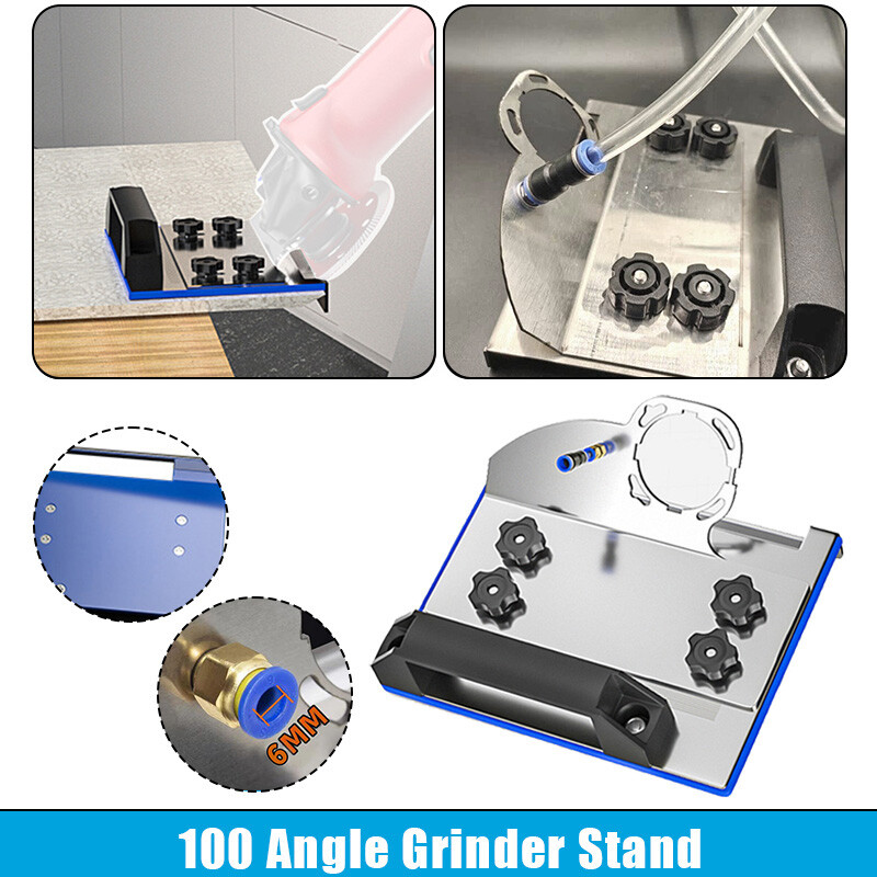 100 Type Angle Grinder Stand Holder Ceramic Tile 45° Chamfer Chamfering Cutting