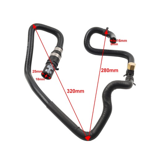 Radiator Coolant Hose LR006158 Fit Land Rover Discovery 3 Range Rover Sport - Picture 10 of 11