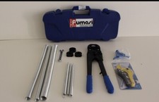 Pressatrice manuale raccordi tubo multistrato Pex th 16 20 26 KIT con molle