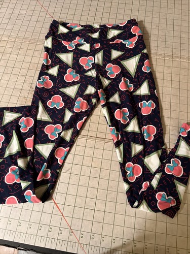 Legging Enfant Lularoe Taille L/XL - Motifs Pocahontas, Minnie, Thumper - Neuf