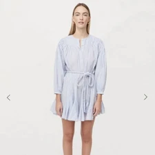 NWT Rhode Cora Dress Marine Stripe Size XS