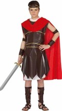 Costume guerriero soldato romano gladiatore ragazzo