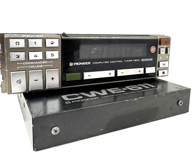 Pioneer FEX-95 Stereo + CWE-611 Centrate Car Audio System - RARE