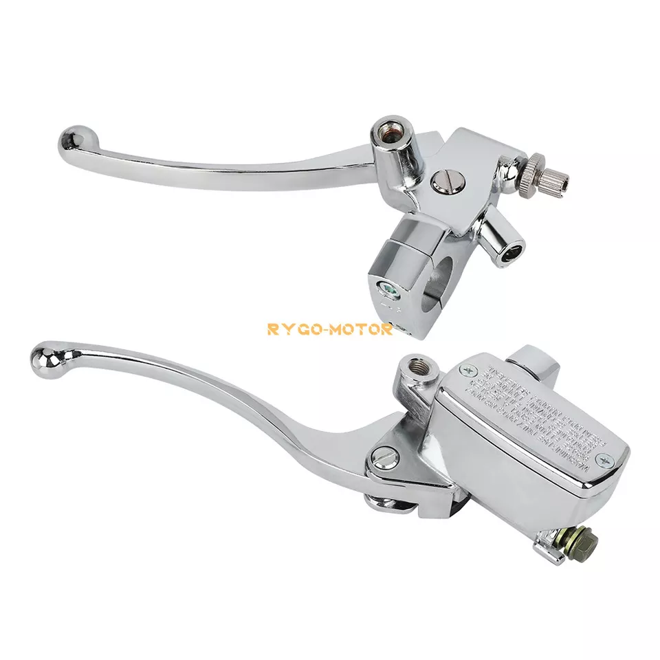 Cilindro maestro de freno delantero y embrague de 1" para Yamaha V Star 650 XVS650 1998-2016 Foto 4 de 4