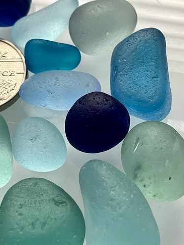 Lovely Collection Of Genuine Seaham Sea Glass - Rare Colours - 第 3/5 張圖片