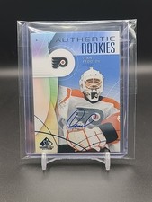  2024-25 UD Sp Game Used Blue Rookies Auto Ivan Fedotov Philadelphia Flyers 