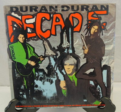 DURAN DURAN DECADE GREATEST HITS VINYL LP 1989 PLAY TESTED EXCELLENT