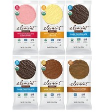 Snacks Rice Cake Variety Pack 6 Pack   Strawberry  Cream, Peanut Butter, Min...