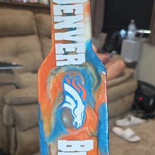 MILE HIGH Denver Broncos Orange/Blue Beer Tap...