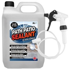5L Path Patio Sealant For Use On Stone Surfaces With Long Hose Trigger