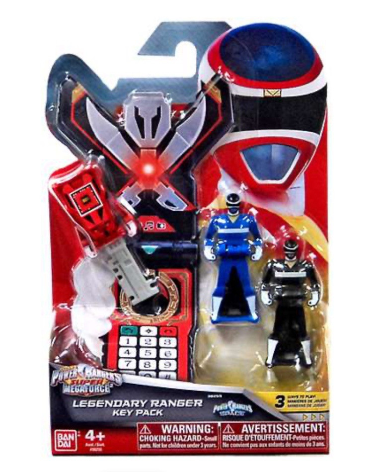 Power Rangers Super Megaforce 2016 IN SPACE Rangers KEY PACK NO