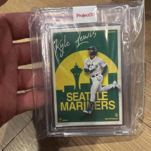 2021 Topps Project 70 Kyle Lewis by Ben Baller Artist Proof (AP) 04/51