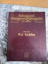 AD&D2, Alles &uuml;ber Psi-Kr&auml;fte, TSR, PHBR5, sehr guter Zustand