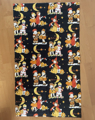 Alexander Henry Patchworkstoff Halloween Trick or Treat ca. 45 x 78 cm Rarität 