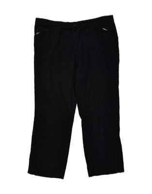 Dickies Damen Relaxed Fit Chino Hose US 16 2XL W36 L26 Schwarz Baumwolle BM15