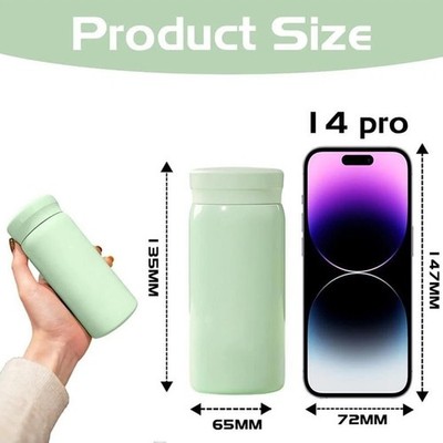 200ml Mini Stainless Steel Vacuum Flask Thermos Bottle
