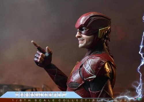 BY-ART The Flash Barry Allen 1/6 Scale Action Figure Doll Model BY-020 - Picture 7 of 7