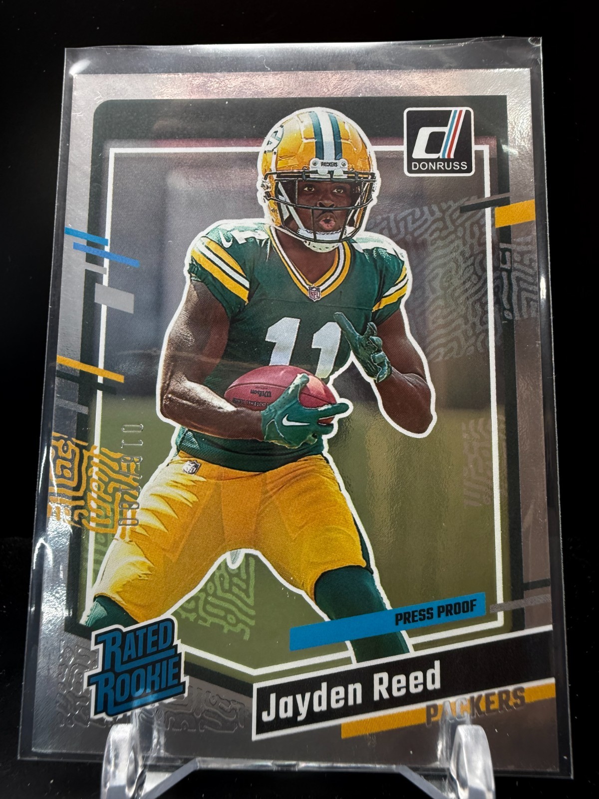 CZ902 - 2023 Donruss - Jayden Reed #334 - Silver Foil /100