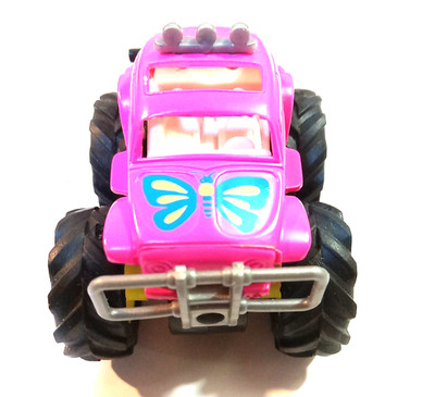 Beatle Pink Retro Monster Truck Newrays Toys