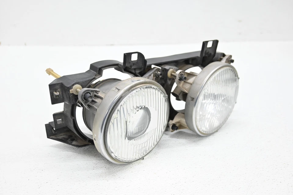 ⭐ 87-96 Bmw E32 5/7 系列前右通行证侧双灯灯套装 Oem — 第 2/4 张图片