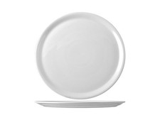 Set 6 Piatti Pizza in Porcellana Bianco Saturnia 31 cm