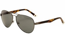Gant Rugger GRS2000 GRS/2000 GUN-3 Gunmetal/Tortoise Pilot Sunglasses 59mm