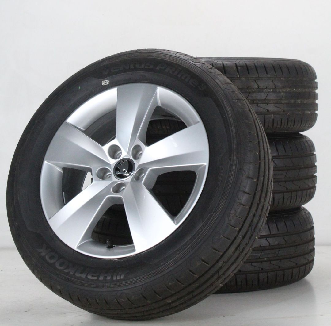 Skoda Kamiq Summer Wheels Hankook 16 Inch Alloy Rims Silver 4-Piece 657601025