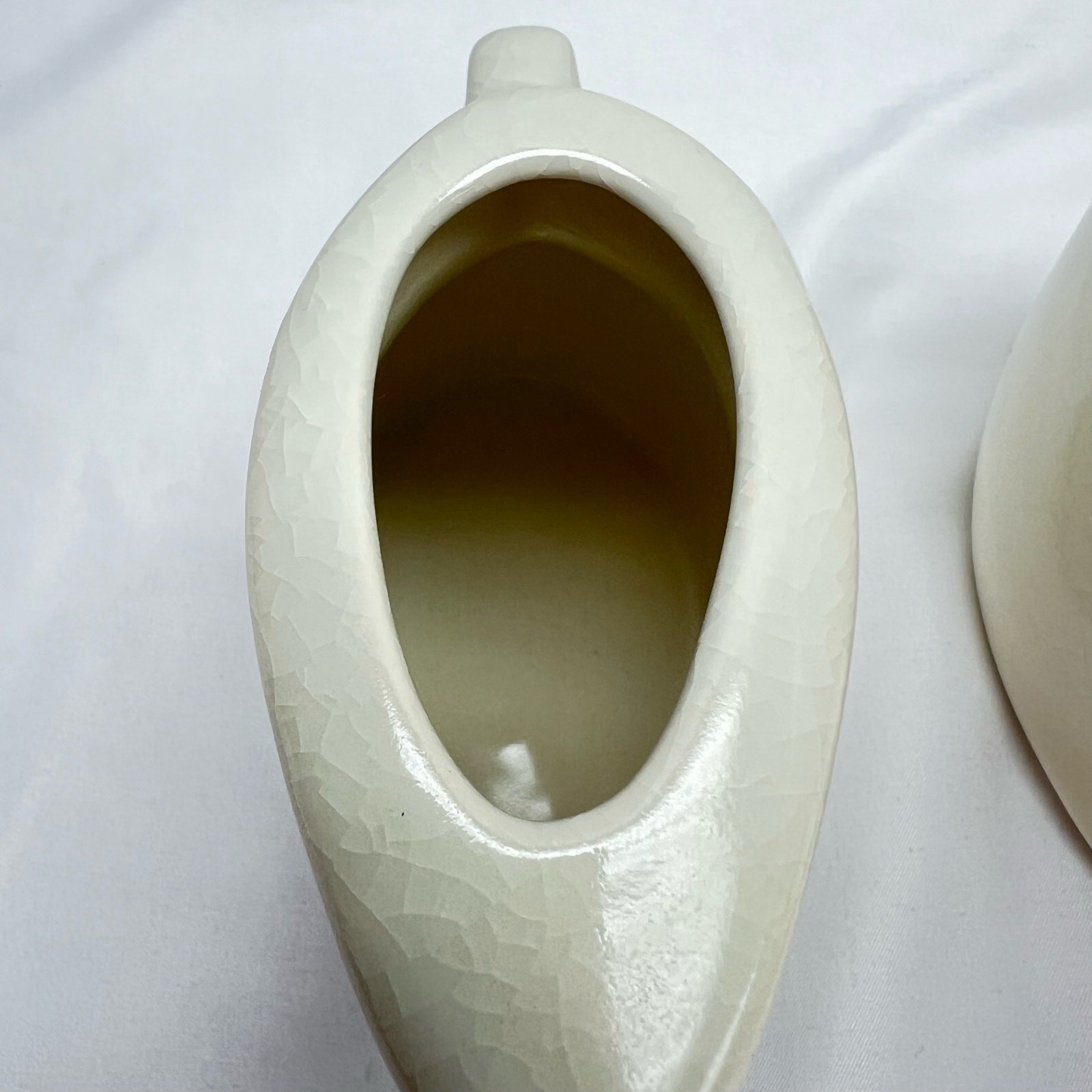 Michael Lambert Studio Dancing & Struttin Creamer & Sugar Set Signed Tan