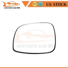 Driver Side Heated Door View Mirror Glass w/Base For 2008-2011 DODGE CARAVAN