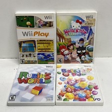 Wii Play Hello Kitty Seasons 4 Nintendo Wii Game Lot CIB Not Tested