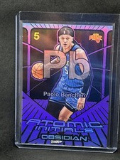 2024-25 Obsidian Paolo Banchero Atomic Initials Electric Etch Purple SP #/75 A8