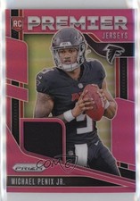 2024 Panini Prizm Premier Jerseys Pink Prizm Michael Penix Jr #PJ-MPJ 0ss0