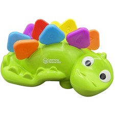    Learning Resources Dino Shape Sorter Stegosaurus Toddler STEM Fine Motor Toy