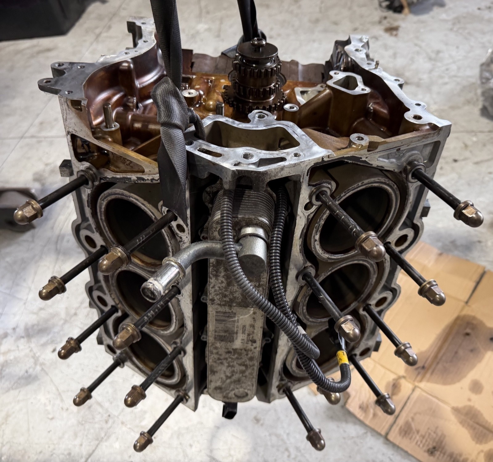 2014 - 2017 Maserati Ghibli 3.0L V6 Twin Turbo Engine Block 65k Miles OEM