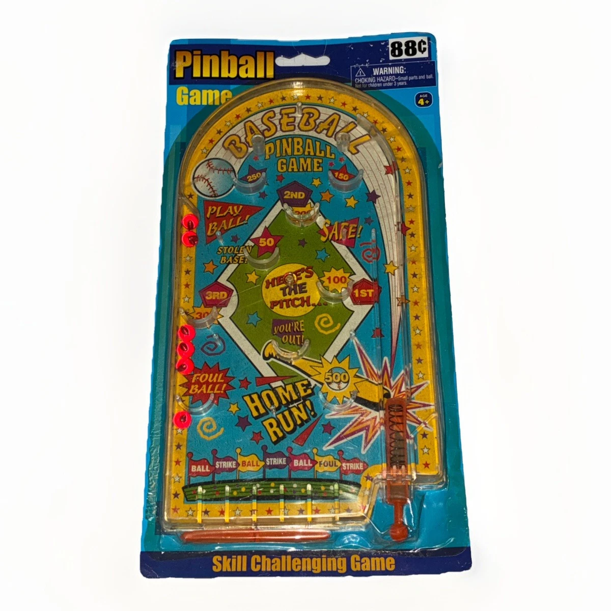 Baseball Pinball Game Indiana OTHER Vintage & Antique Toys for