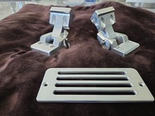 Kawasaki SC super chicken seat hinges and aluminum rear vent cover 