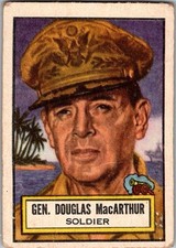 1952 Topps Look 'N See #32 General Douglas MacArthur VG C40