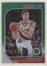 2019-20 Panini NBA Hoops Premium Stock Green Prizm Zach Collins #159 0d9k