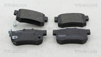 Triscan Bremsbelagsatz Scheibenbremse 8110 40015 FüR Honda Civic 6 Aerodeck MB 4