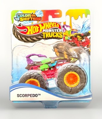 Hot Wheels Monster Trucks Color Shifters Scorpedo 1:64 Neu Ovp