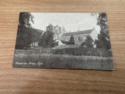 Postkarte - Pluscarden Priorat Elgin Schottland verschickt 1928