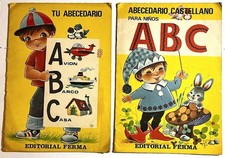 SPANISH CHILDRENS BOOKS  c1960s ABC Learning Books