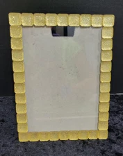 Sixtrees LTD Glitzy Glam Sparkling Yellow Jewel 5" x 7" Picture Frame