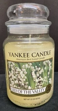 Yankee Candle Lilly of the Valley Large Candle 22oz Retired